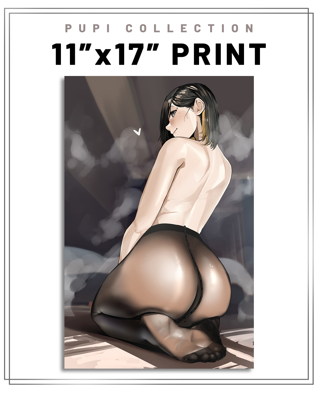 PUPI - "KAMURA SIT" 11"x17" POSTER PRINT