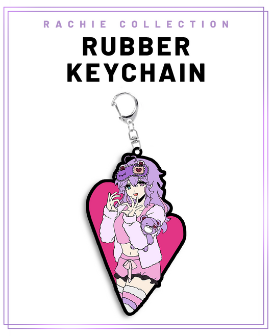 RACHIE RUBBER KEYCHAIN [B-GRADE]